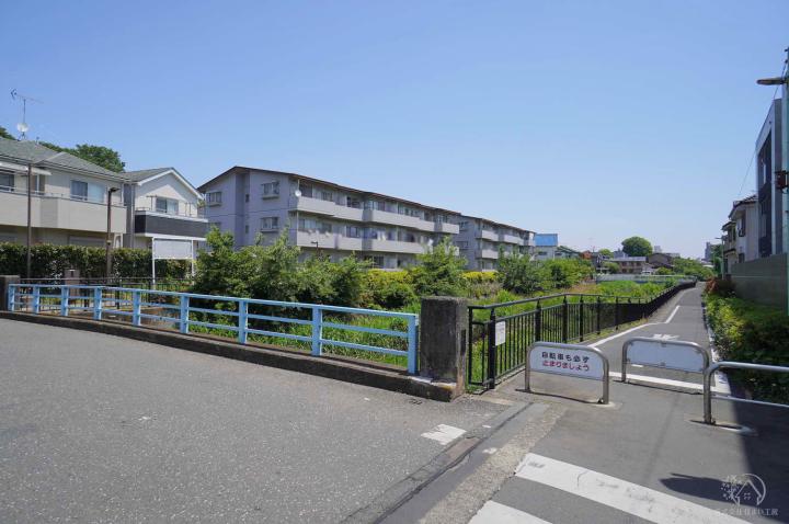 すぐ近くの黒目川