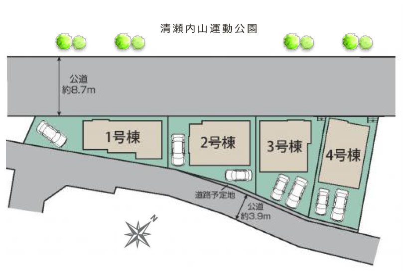 区画全体図