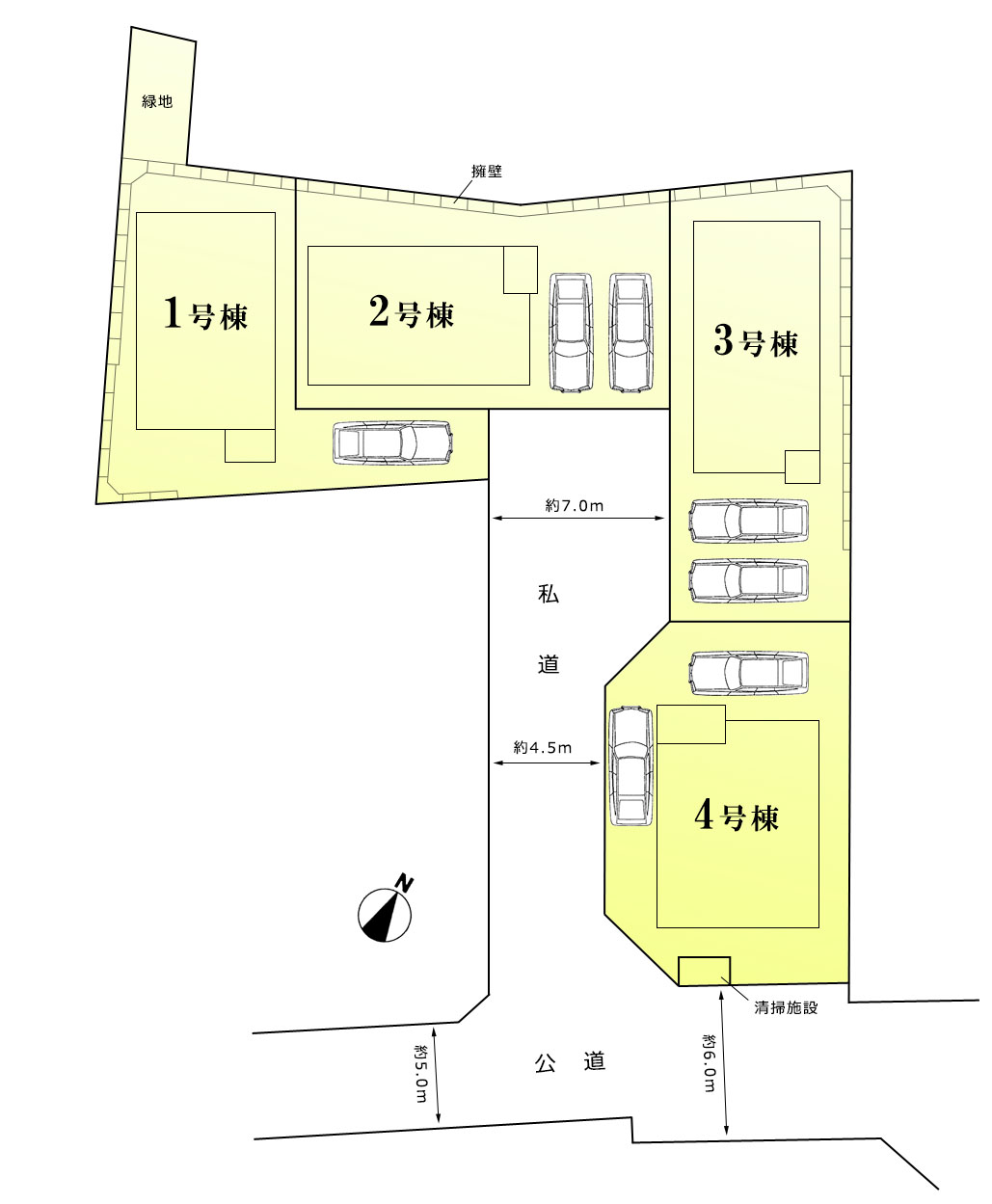 区画全体図