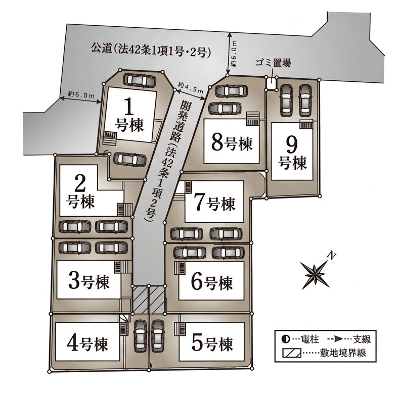 区画全体図