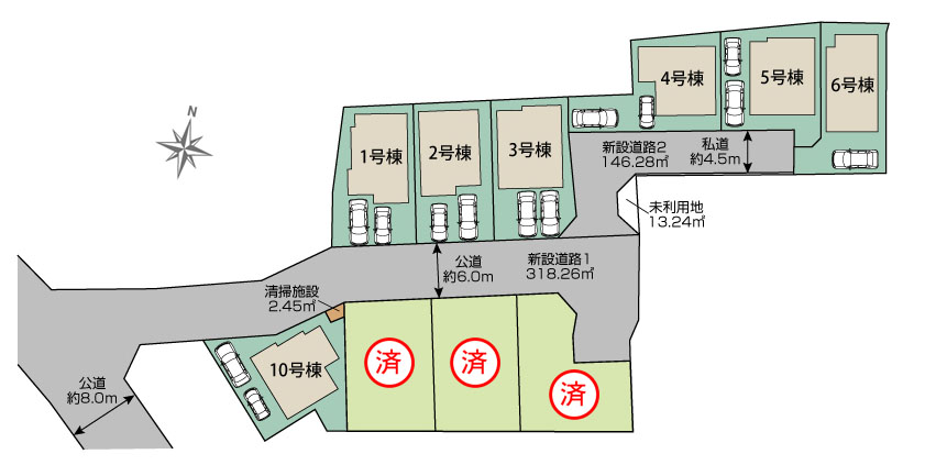区画全体図