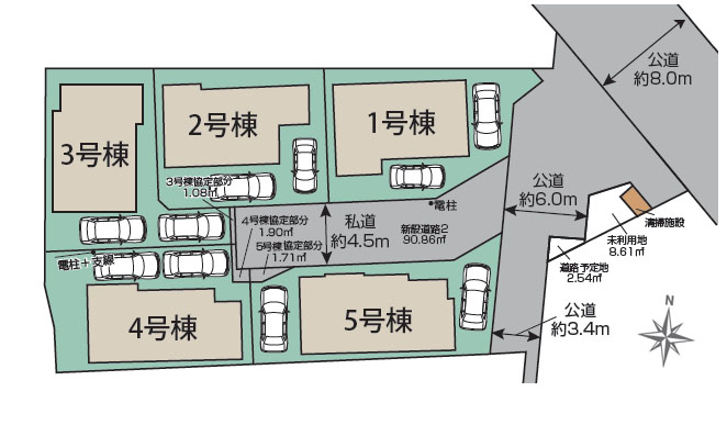 区画全体図
