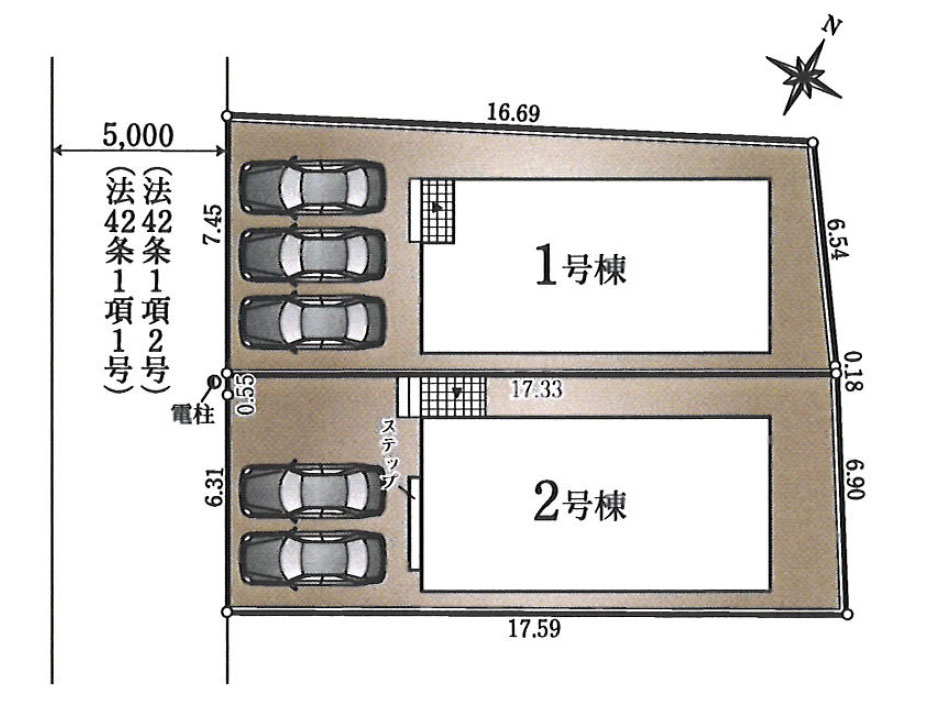 区画全体図