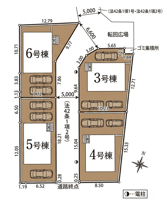 区画全体図