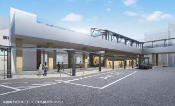 富士見テラスが復活？東久留米駅西口の再整備計画について